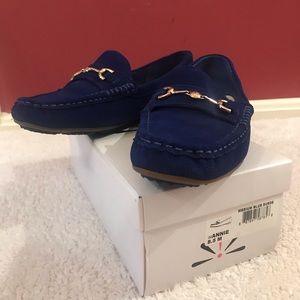 Isaac Mizrahi LIVE driving moccasins